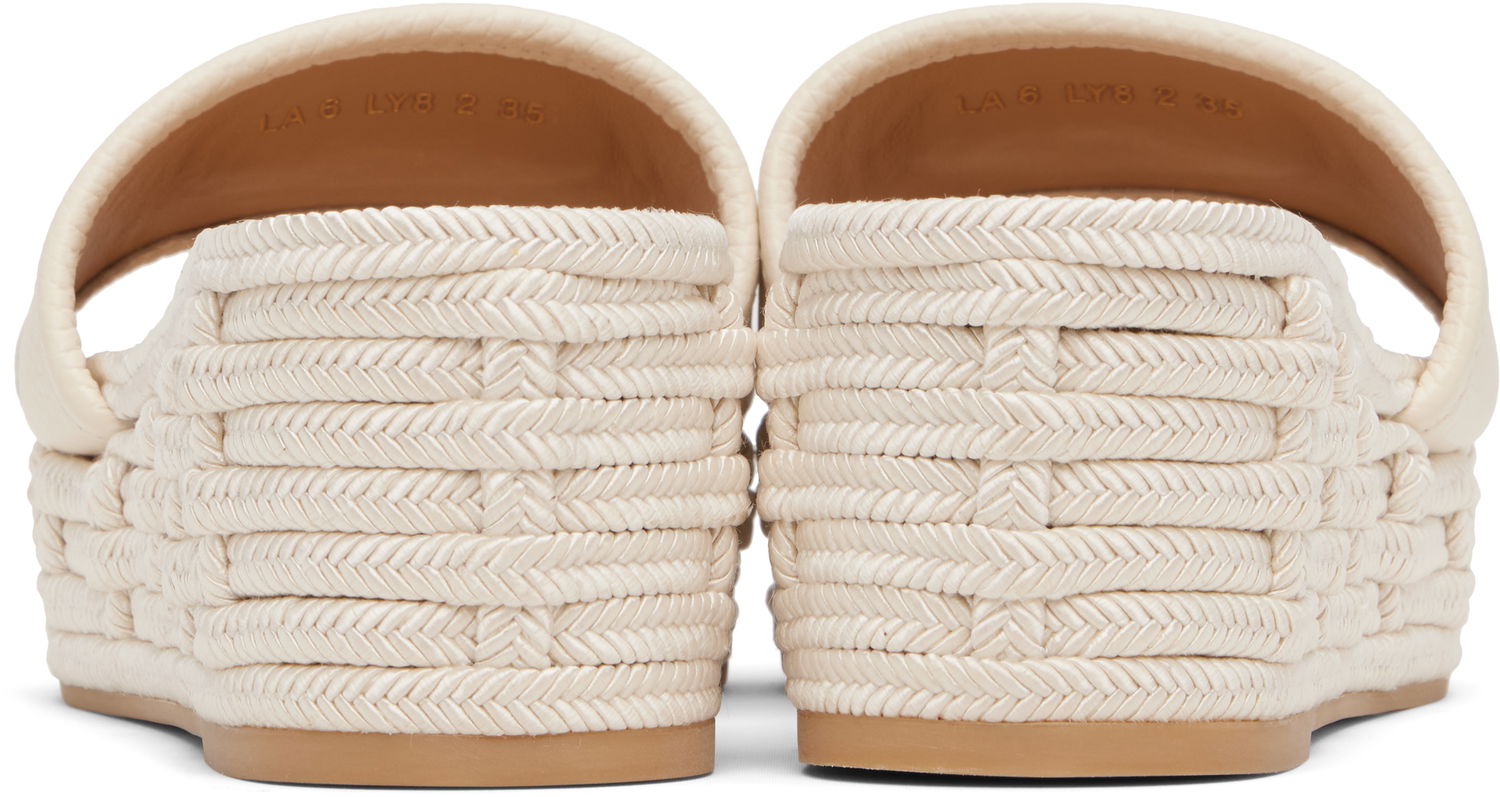Skovård Valentino Valentino Garavani VLogo Signature Espadrille Wedge Sandals Beige | 6W0S0LY8DTW, 1