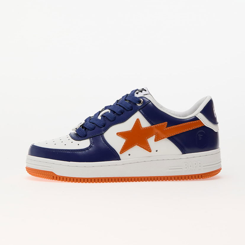 Sneakers och skor BAPE A BATHING APE Bape Sta 3 Blue Mörkblå | 001FWK302303L BLU