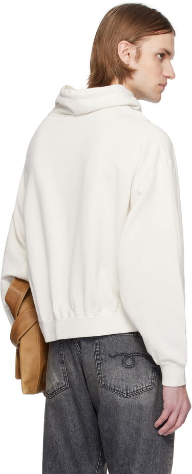 Sweatshirt R13 R13 Funnel Neck Cropped Popover Sweatshirt Vit | R13MK255-K001B, 2