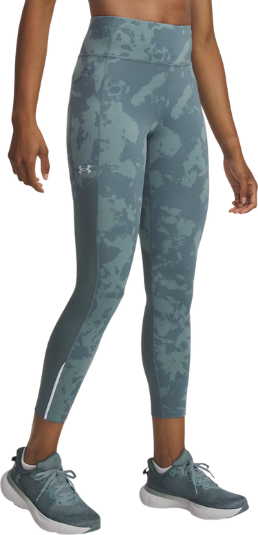 Strumpor Under Armour Launch Ankle Print Tights Turkos | 1369772-587, 0