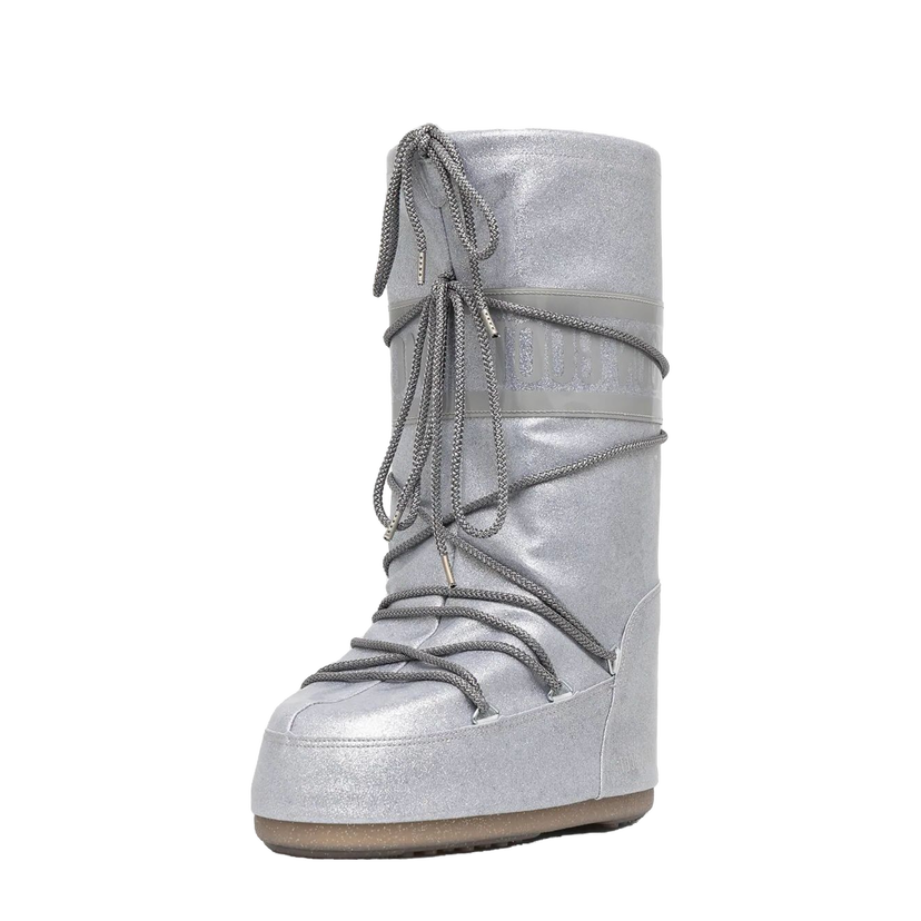 Sneakers och skor Moon Boot MB ICON GLITTER Boots Metallisk | 80D1402850.H001