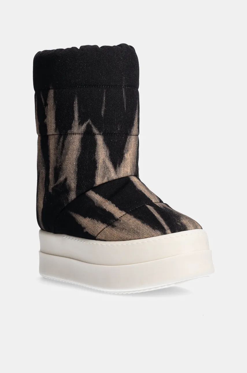 Sneakers och skor Rick Owens Mega Bumper Lunar Boots Svart | DS02D2838.DBSUPA, 0