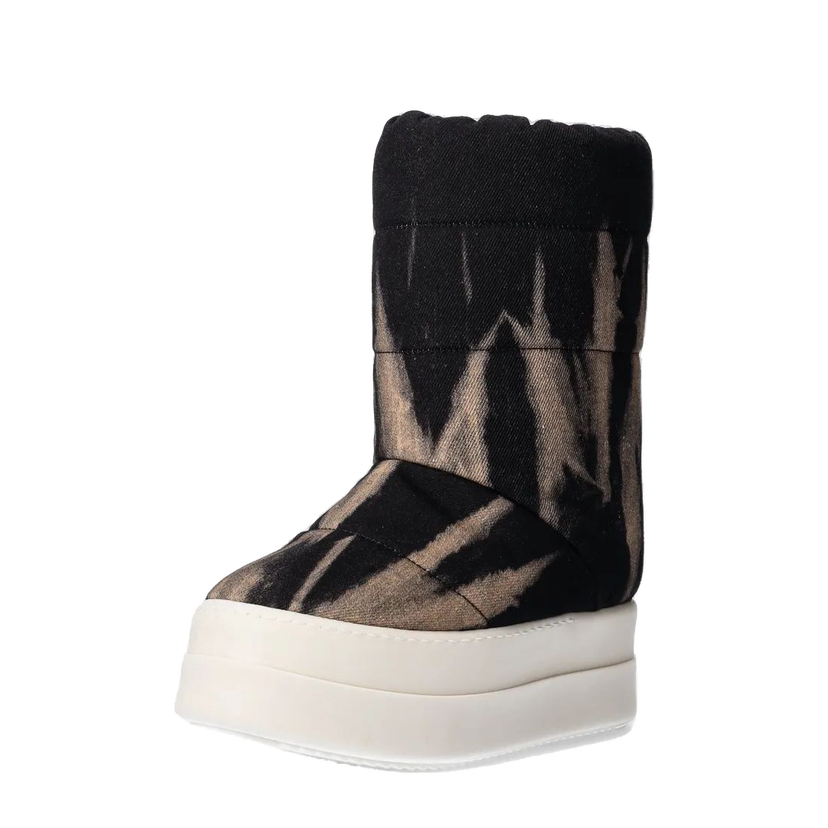 Sneakers och skor Rick Owens Mega Bumper Lunar Boots Svart | DS02D2838.DBSUPA