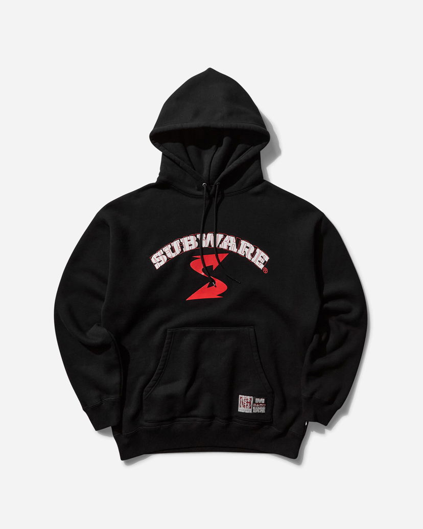 Sweatshirt Neighborhood Subware Arch Logo Hoodie Svart | 242UW49N-CSM02 BK