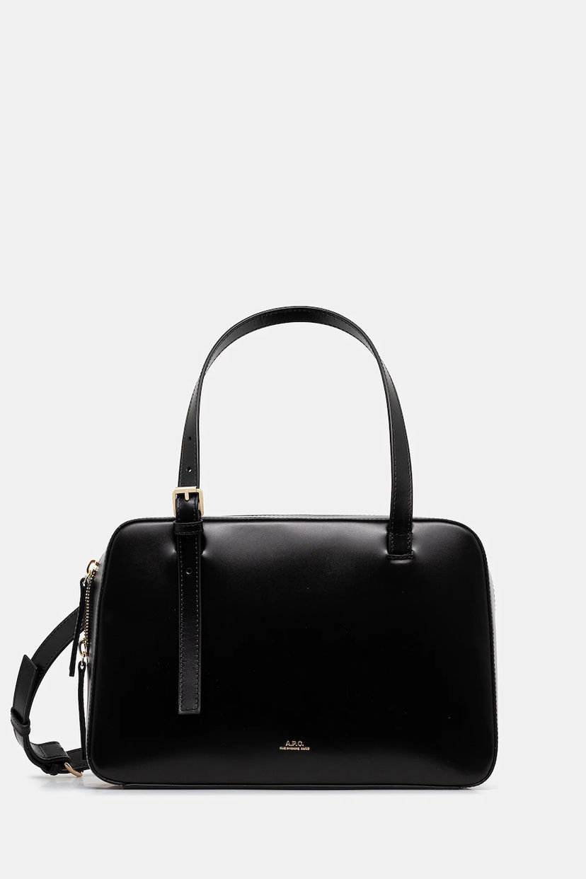 Handväska A.P.C. A.P.C. Sac Virginie Box Bag Svart | PXBRU.F67017