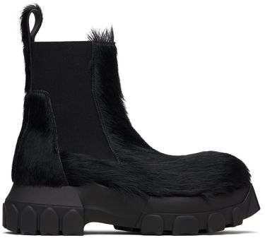 Sneakers och skor Rick Owens Rick Owens Concordians Beatle Bozo Tractors Boots Svart | RP02E4881 LHL, 0