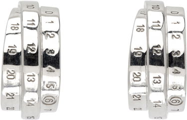 Örhängen Maison Margiela MM6 Maison Margiela Numeric Cuff Earrings Metallisk | SM6VG0097 P6627, 0