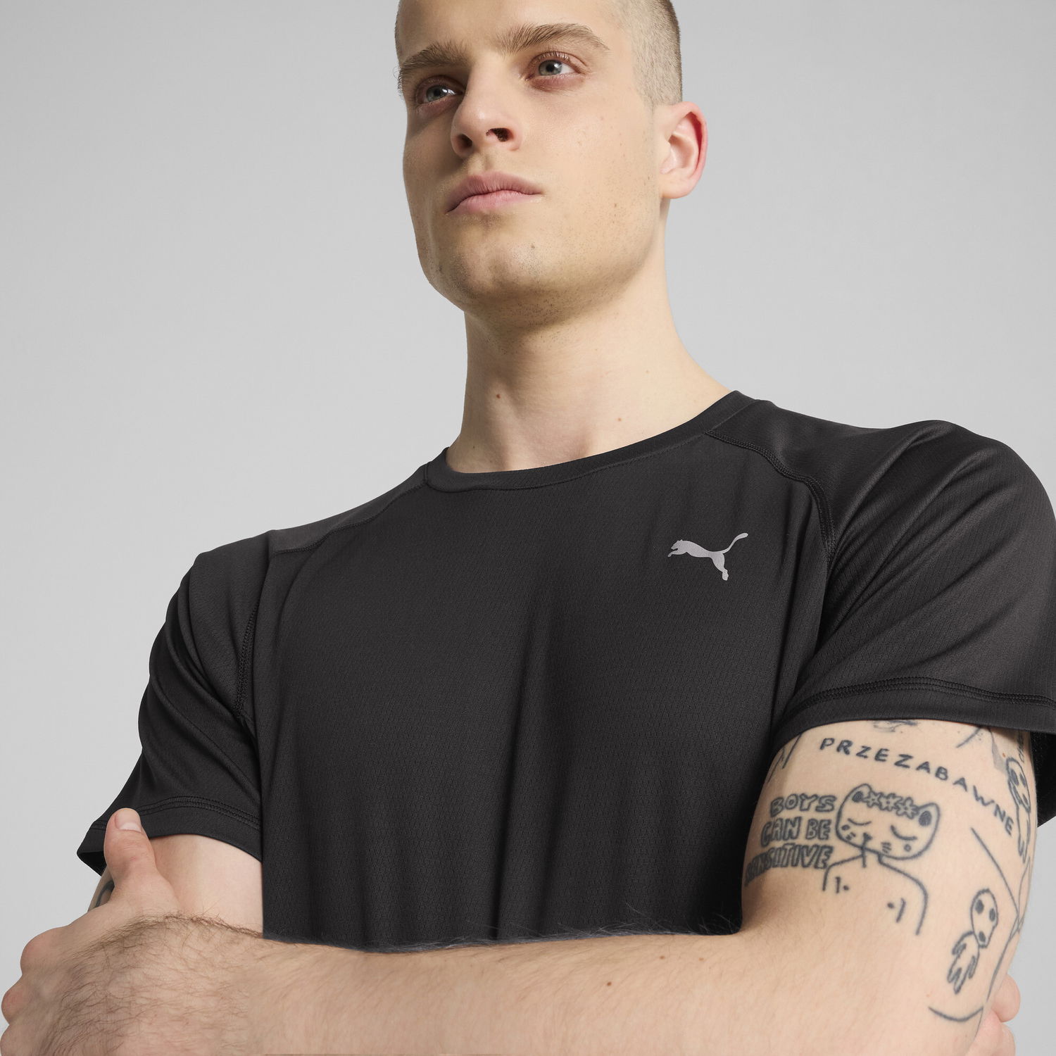 T-shirt Puma Velocity Running T-Shirt Svart | 526600_01, 1