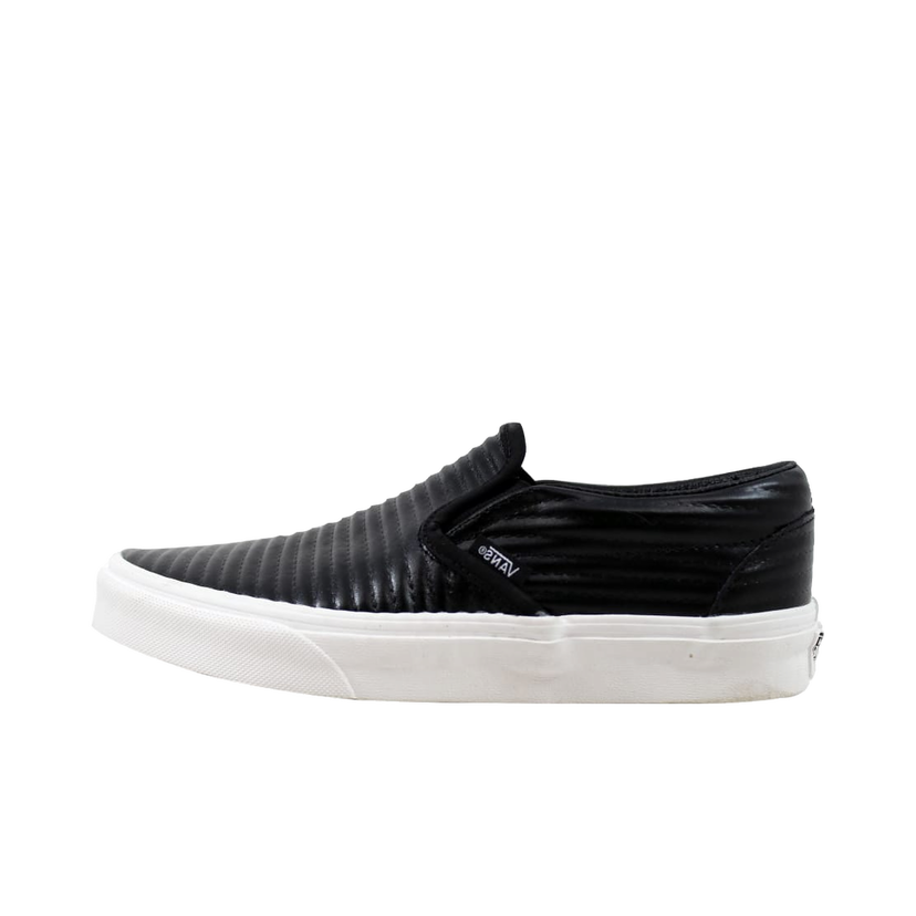 Sneakers och skor Vans Classic Slip-On Moto Leather Svart | VN0A38F7OGG