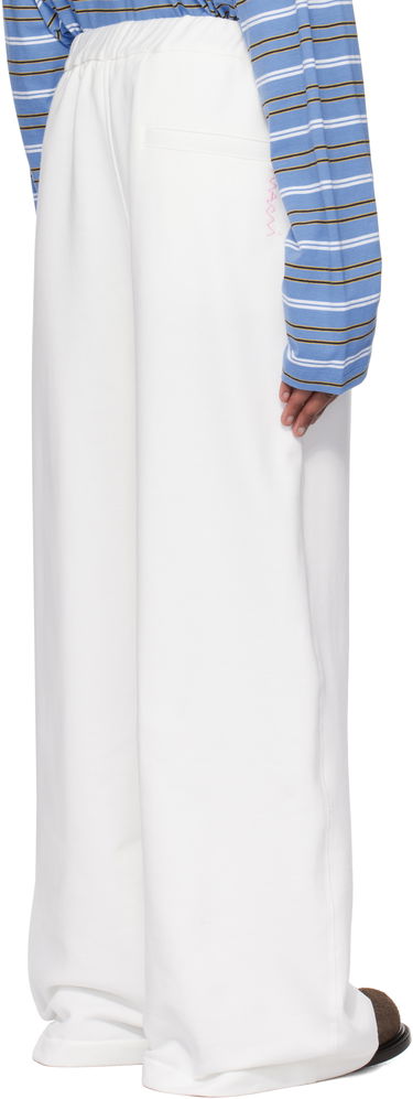 Träningsbyxor Marni Marni Loopback Sweatpants Vit | PJMU0070A0 UTC275, 2