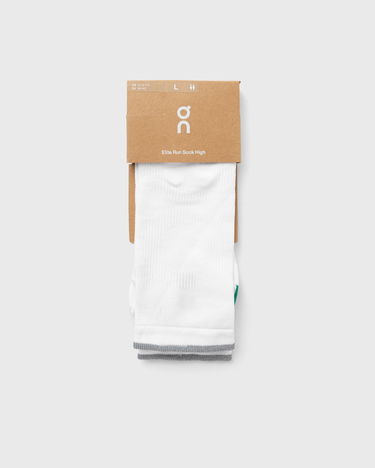 Strumpor On Running On Running Elite Run High Socks Vit | 2uf10010924, 3