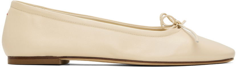 Klä Aeyde Aeyde Delfina Ballerina Flats Beige | A11-FL-MNLR08FL17-SS24-100-007