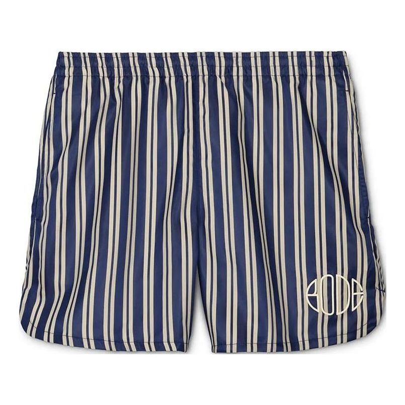 Badkläder Nike Bode Scrimmage Striped Shorts Blå | FJ0206-122, 0