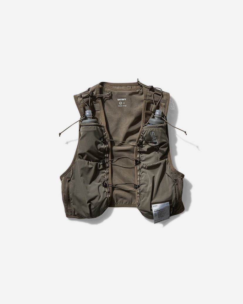 Väst Satisfy Justice Cordura 5L Hydration Vest Grön | 34018 FA-SA