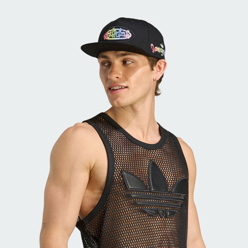 Keps adidas Performance Jeremy Scott Pride Fitted Cap Svart | JW8026
