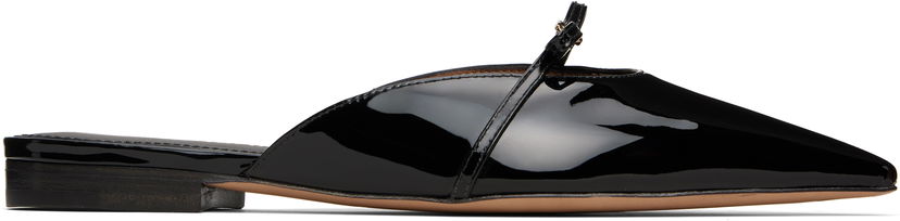 Tillbehör FERRAGAMO Ferragamo Giulye Mini Bow Slippers Svart | 781112