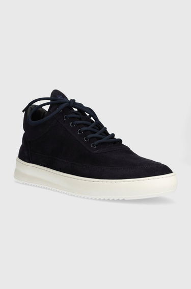 Sneakers och skor Filling Pieces Low Top Suede Organic Blå | 10122791658, 1