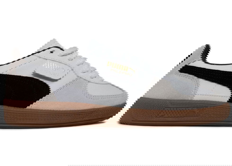 Sneakers och skor Puma Palermo Leather Vapor Gum Grå | 396464-01, 0