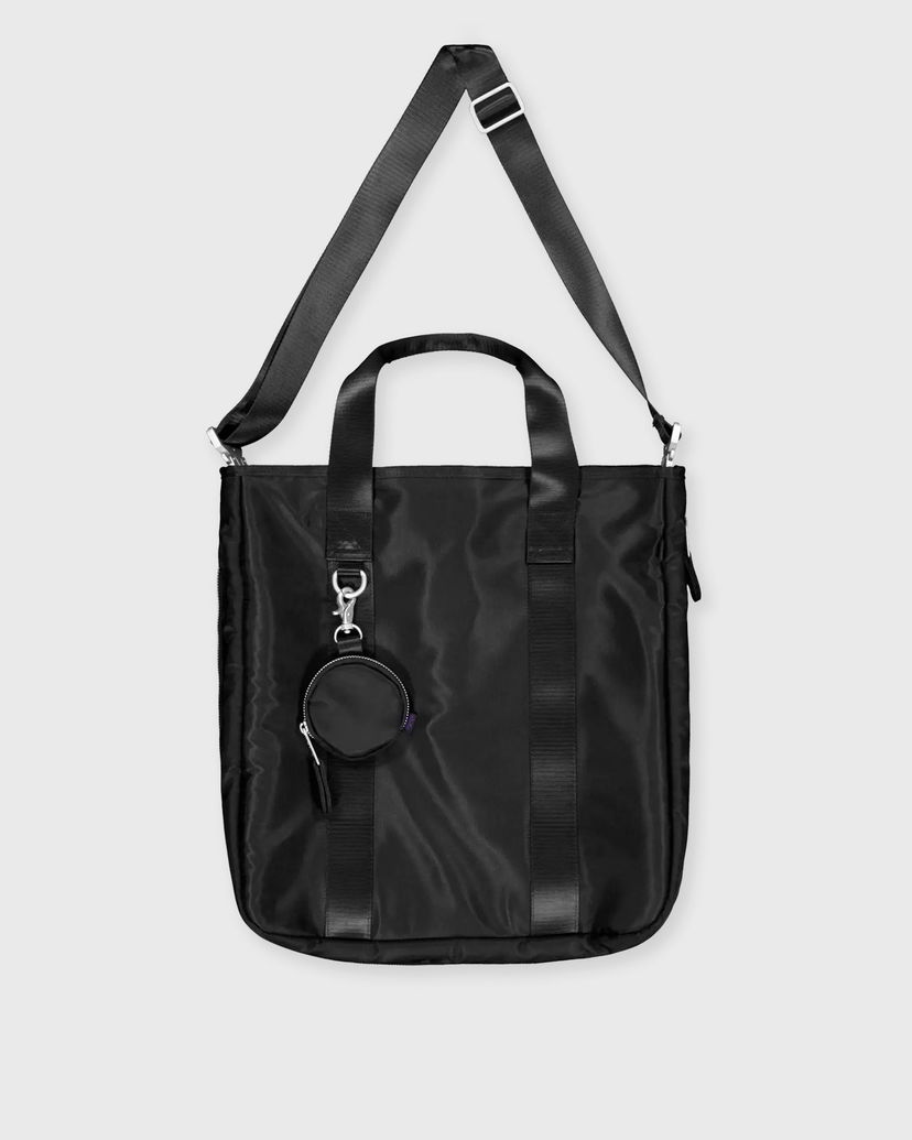 Tygpåse Alpha Industries Black Tote Bag With Pouch Svart | 148948UV-03