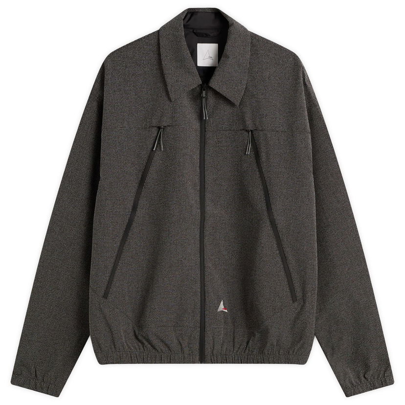Jacka ROA Lamon Reinforced Technical Zip Up Shirt Grå | RBMW0517FA344-BLK0001