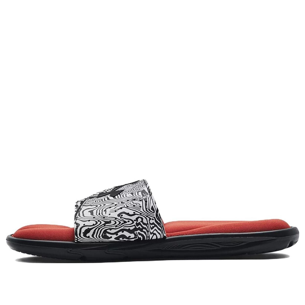 Sneakers och skor Under Armour Ignite 6 Graphic Strap Slides Svart | 3024450-006, 0