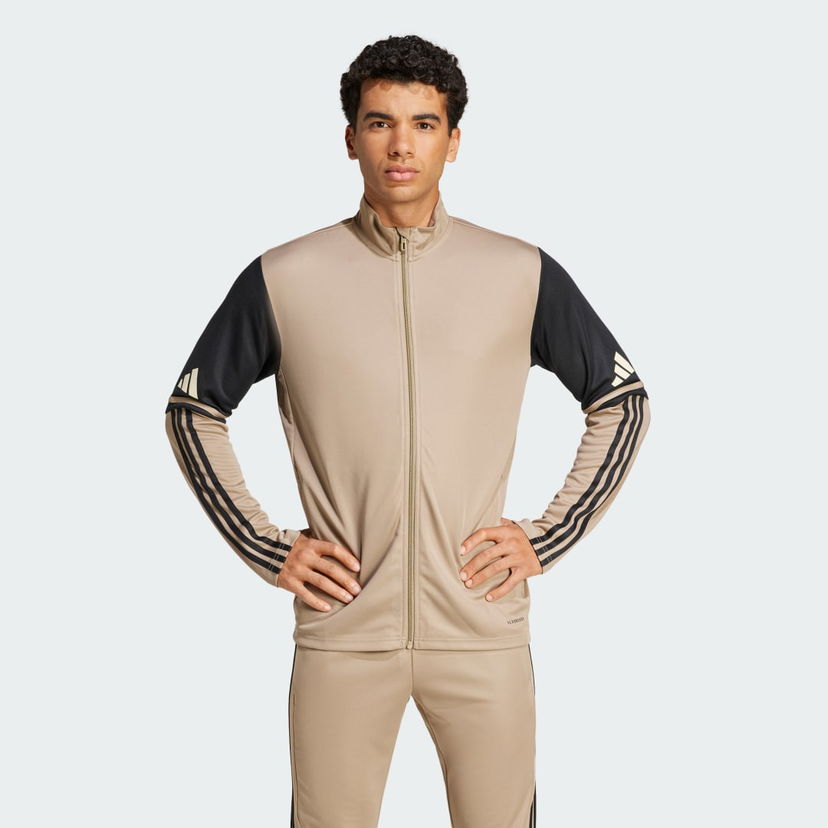 Träningsoverall adidas Performance Squadra 25 Training Jacket Beige | JP3391