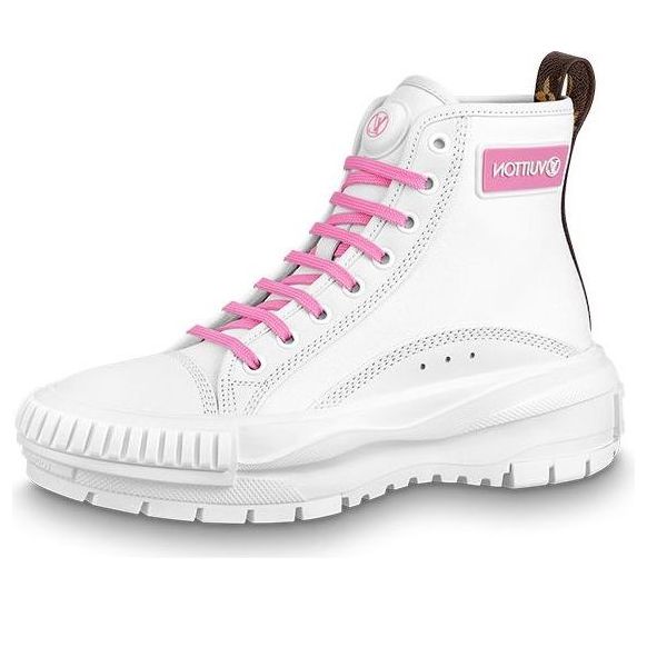 Sneakers och skor Louis Vuitton Squad Trainer Boots Vit | 1A9403