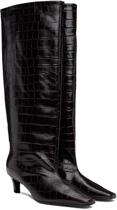 Kläder TOTEME TOTEME 'The Wide Shaft' Knee-High Boots Brun | 231-913-847, 3