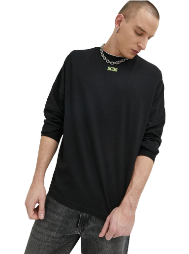 T-shirt GCDS Cotton Tee Svart | CC94M120104