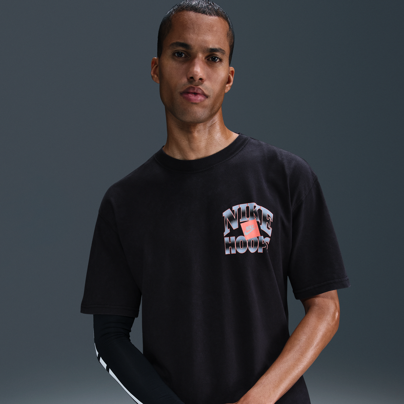 T-shirt Nike Nike Max90 Basketball T-Shirt Svart | HJ3436-010