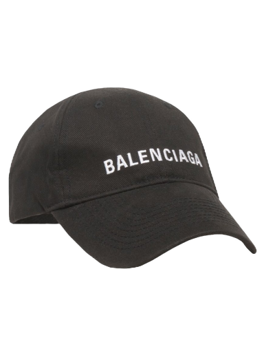 Keps Balenciaga Logo Cap Svart | 529192410B21077