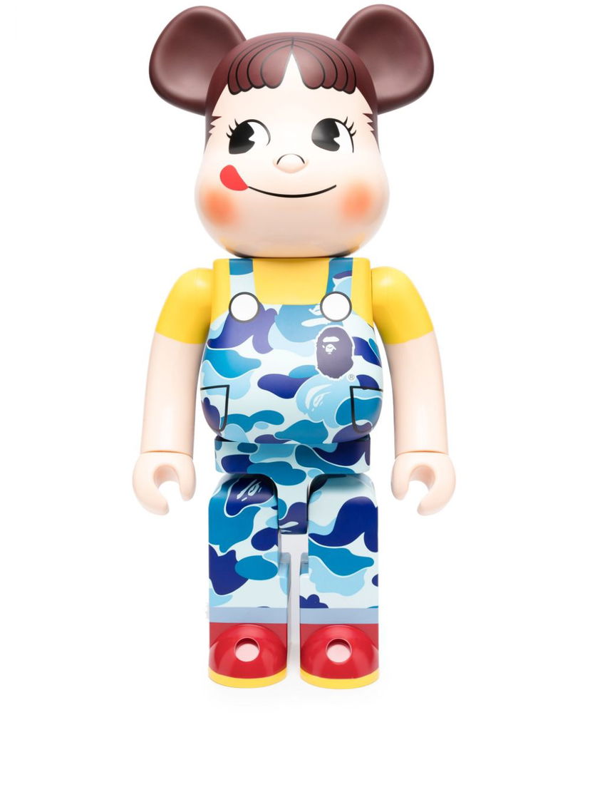 Samlarobjekt Medicom Toy Bearbrick x BAPE Peko-chan art toy - Blue Flerfärgad | 4902555158273P21261299