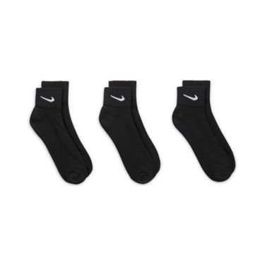 Strumpor Nike Cushioned Ankle Socks Svart | SX4926-001, 1