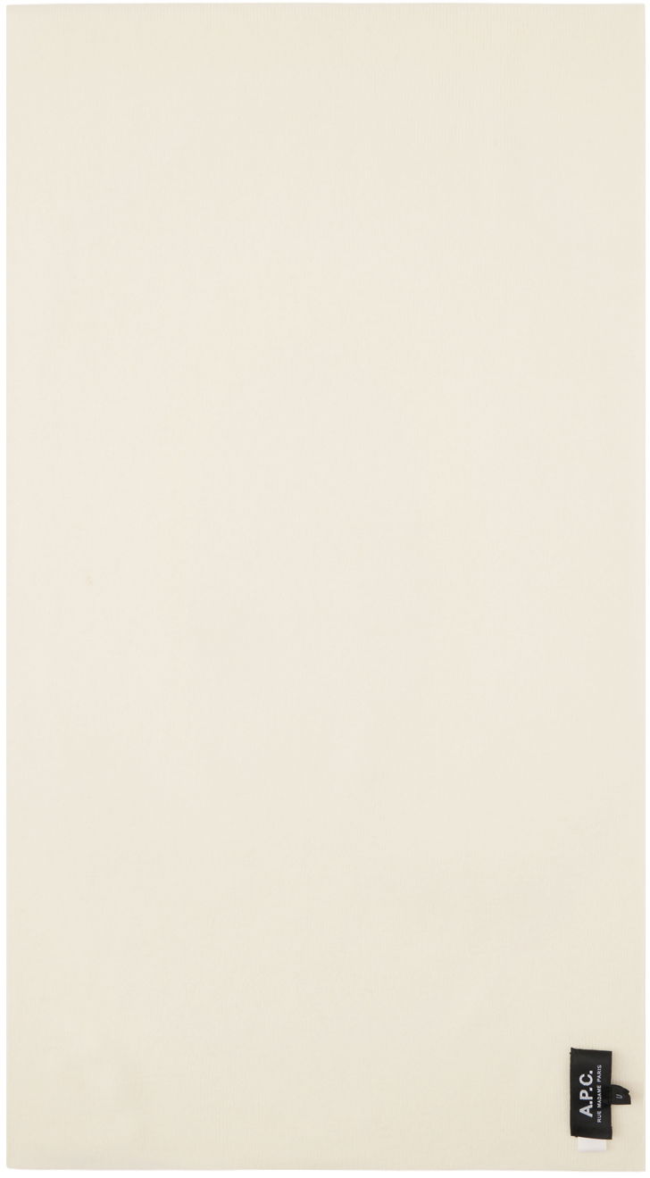Halsduk A.P.C. Off-White Bob Scarf Beige | WVBCZ-M15201, 1