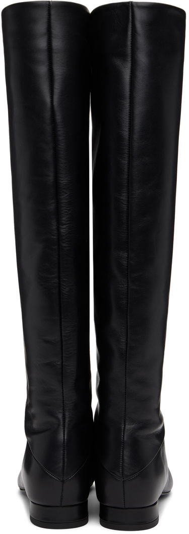 Kläder BY FAR BY FAR Felix Nappa Leather Knee-High Boots Svart | MWFBO064CL013BK001PL, 1