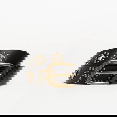 Bälten Pleasures Rhinestone Studded Belt Svart | P25F061-BLAC, 0