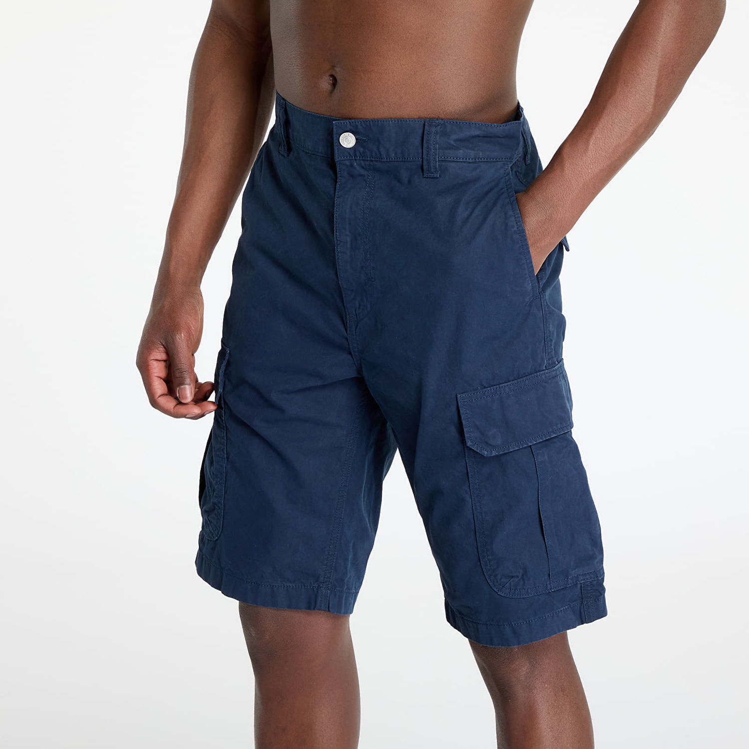 Shorts Tommy Hilfiger Tommy Jeans Otis Twill Regular Cargo Shorts Mörkblå | DM0DM21952 C1G, 1