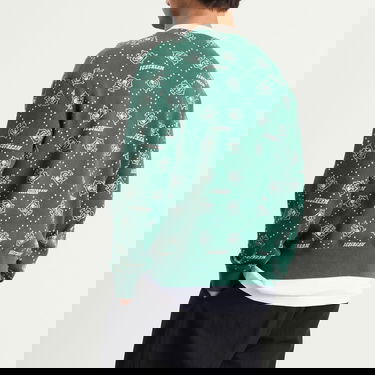 Sweater BBC IceCream Monogram Knit Cardigan, Size Large Grön | IC25333-GRN, 3