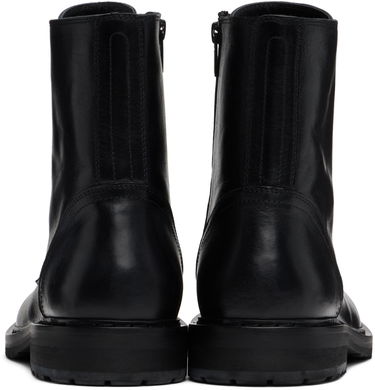 Kläder Ann Demeulemeester Ann Demeulemeester Danny Leather Boots Svart | 2201-M-C01-380-099, 1