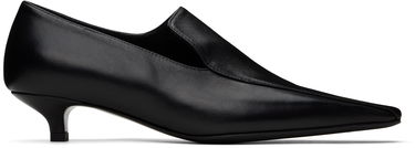 Sneakers och skor TOTEME Leather Kitten Heel Pumps Svart | 251-WAS4692-LE0104, 0