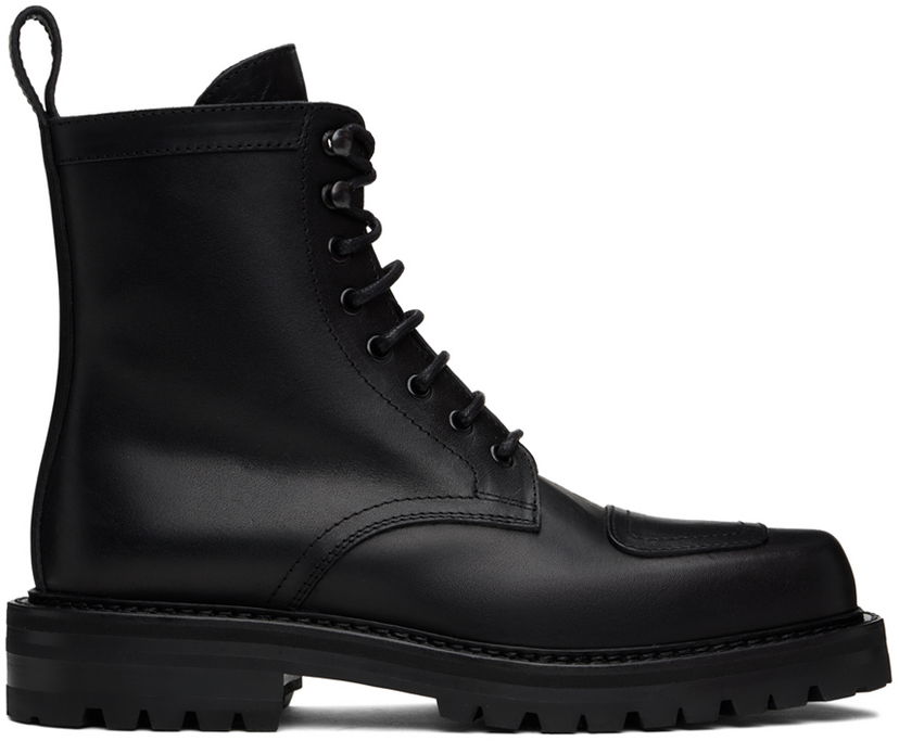 Kläder Dries Van Noten Dries Van Noten Lace-Up Boots Svart | MS242-1329