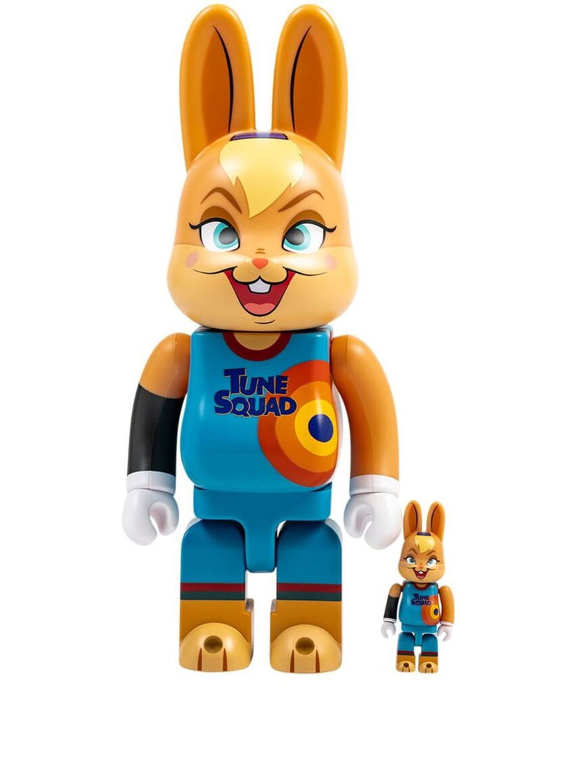 Samlarobjekt Medicom Toy Space Jam: ANL Rabbrick Lola Bunny 100% and 400% figure set - Orange Orange | MEDI294720970372