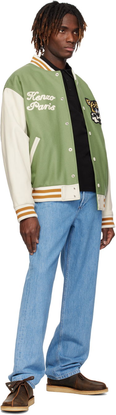 Bomberjacka KENZO VERDY Edition Varsity Bomber Jacket Grön | FF58BL1509OH, 3