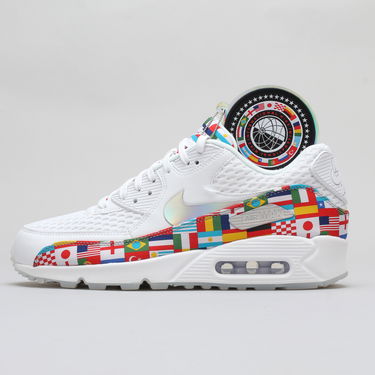 Sneakers och skor Nike Air Max 90 "International Flag" Vit | AO5119-100, 0