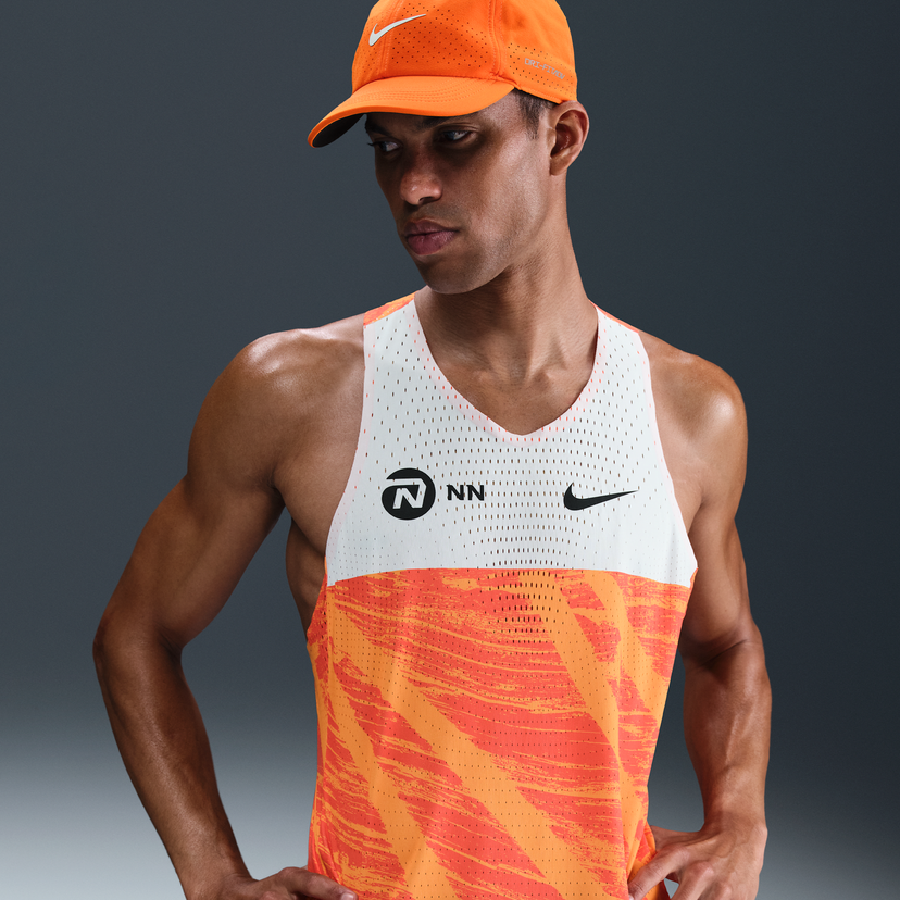 Linne Nike AeroSwift NN ADV Running Singlet Orange | HF6617-891