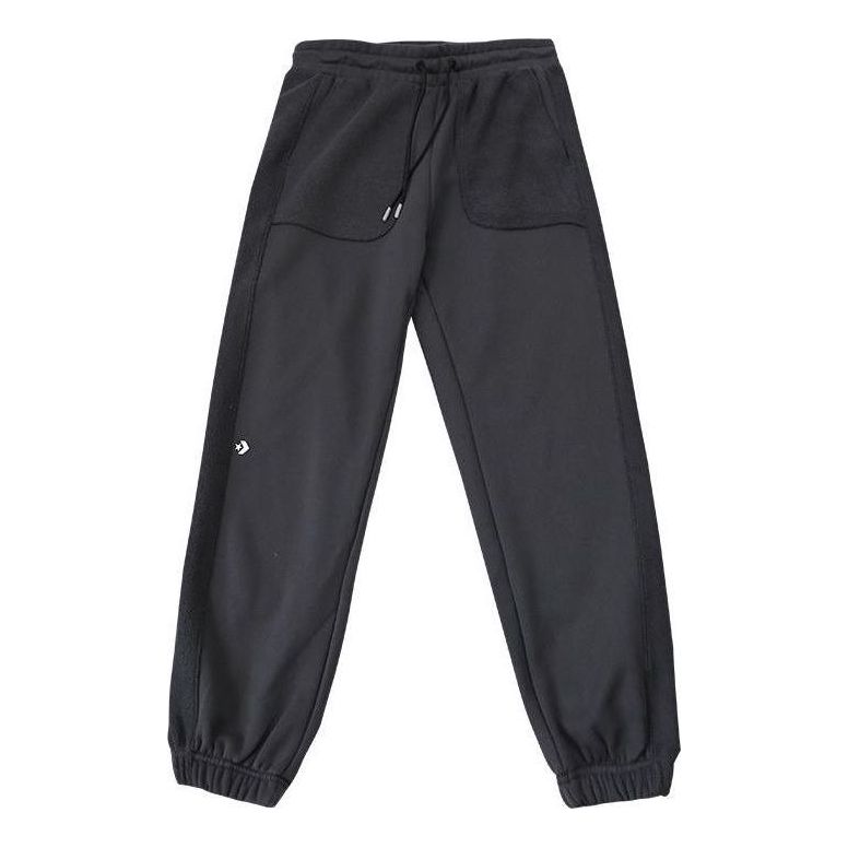 Cargo byxor Converse Loose Fleece Sweatpants Svart | 10023521-A06, 0