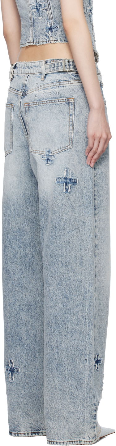 Jeans Ksubi Ksubi Low Rider Klassic Kraftwerk Jeans Blå | WPS25DJ026, 2