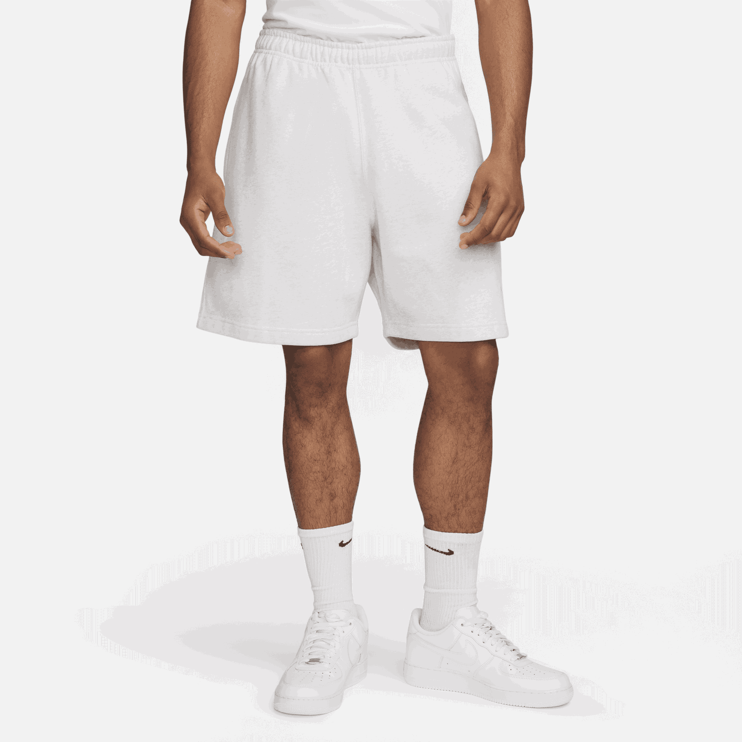 Shorts Nike Solo Swoosh Beige | FN3325-051, 0