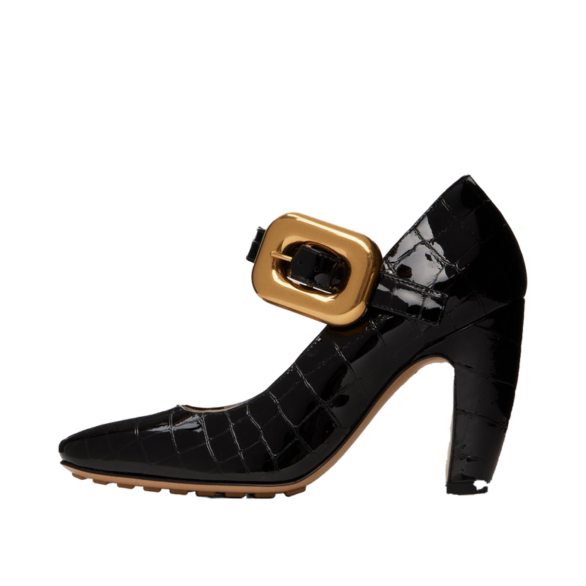 Sneakers och skor Bottega Veneta Mostra Mary-Jane Heels "Black" Svart | 729722 V2DW0