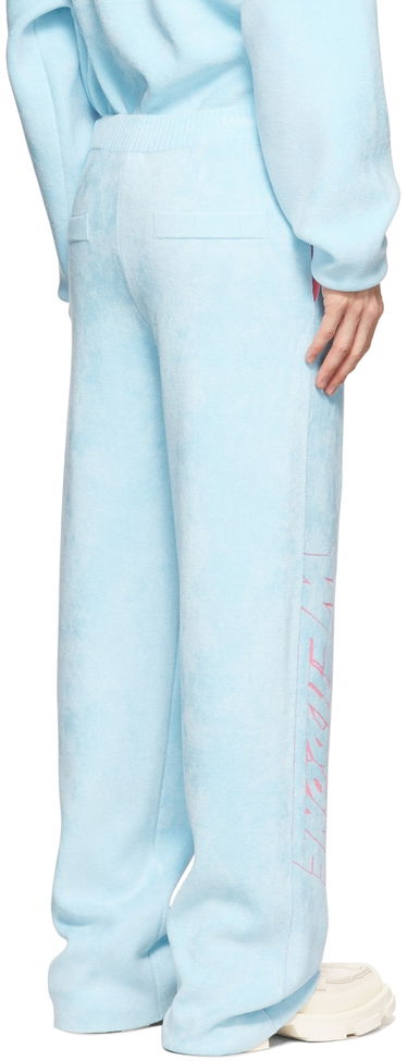 Träningsbyxor We11done We11done Viscose Lounge Pants Blå | WD-KP1-22-626-U-SK, 2
